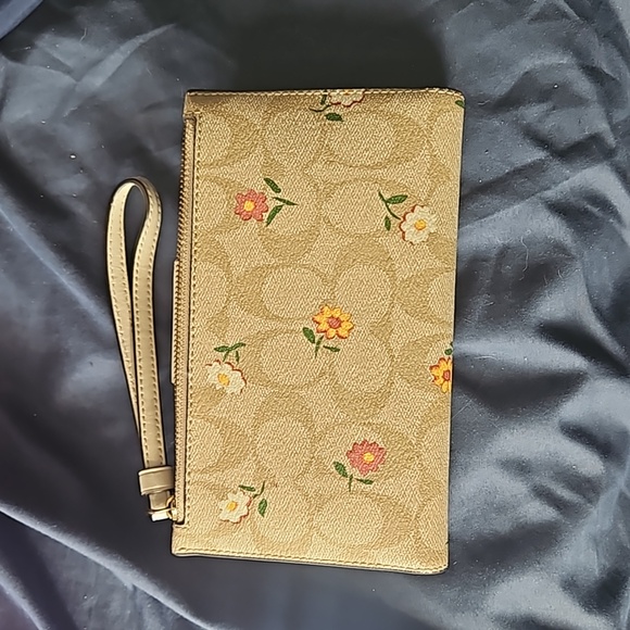 Coach floral print wallet - Picture 2 of 3